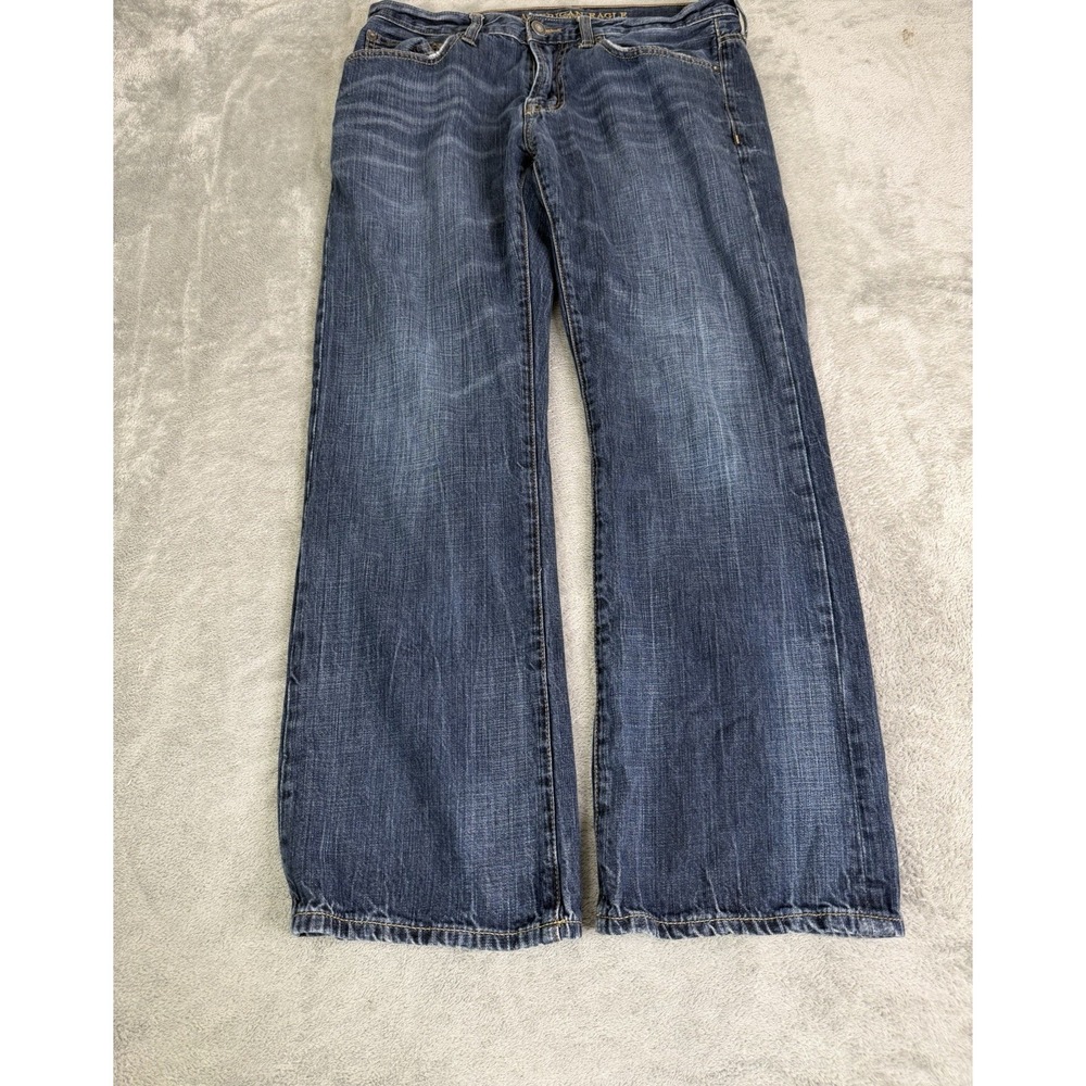 Tecova's Standard Fit Straight Leg Jeans Men's Size 33X30 Blue